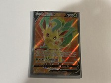 Leafeon V  Evolving Skies Holo Ultra Rare TCG Pokemon 166/203