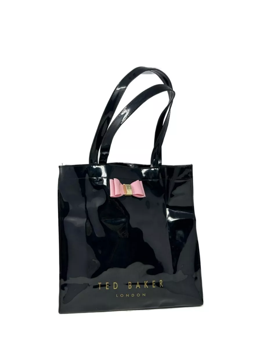 Ted baker black plastic bag sale