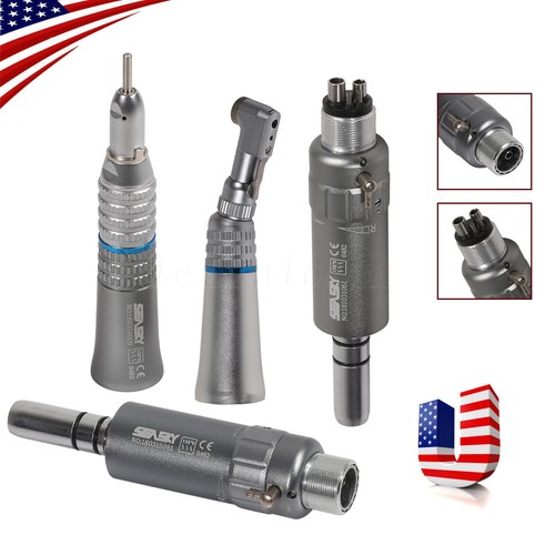 Dental Low Speed Contra Angle Straight Handpiece Air Motor Set - Picture 6 of 141