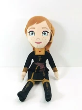 Kohl's Cares Disney Frozen Anna Ana Plush Stuffed Soft Doll Toy 14" Black Dress
