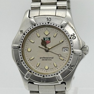 TAG Heuer 2000 Gray Men's Watch - WE1211-R for sale online | eBay