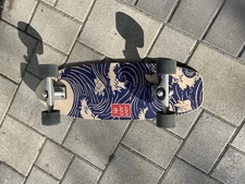 Carver Surfskate CX Koi Design Complete Barely Used