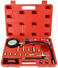 Oil Combustion Spray Pressure Meter Tester Fuel Pressure-Injection Gauge 140 PSI