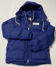 Alpine Design Men's M AD 1962 Puffer Jacket Blue Sz Small ADM24506 MSRP $128 NWT