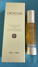 Orogold Gold 24K Multi Vitamin Deep Peeling Face Exfoliating Peel Gel Mask 3.38