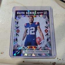 Panini 2025 Donruss Elite Series Rookies TreVeyon Henderson Patriots #ESR-THN