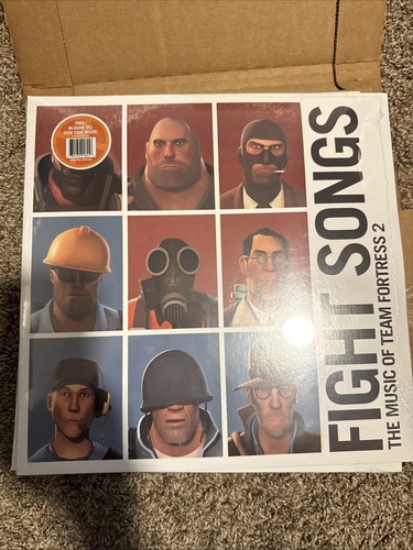 Fight Songs the Music of Team Fortress 2 Valve Studio Record Free In Game TF2 - Imagen 1 de 3