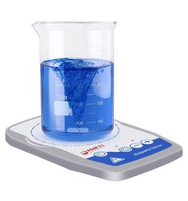 Ultra Flat Magnetic Stirrer Magnetic Stir Plate Mini Lab Stirrers 50-1500 RPM US