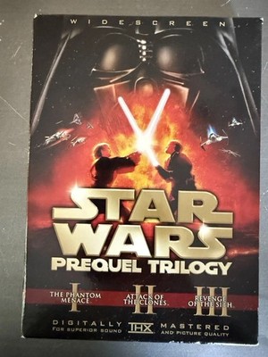 Star Wars Prequel Trilogy 1-3 (DVD) 2008  6-disc's THX DIGITALLY REMASTERED 