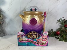 Magic Mixies Magical Misting Cauldron interactive w/ 8 in Pink Plush Toy
