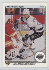 1990-91 Upper Deck French Mike Krushelnyski #394 m5x
