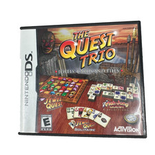 The Quest Trio Nintendo DS CASE ONLY NO GAME Jewel Quest Mah Jong Activision