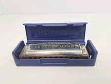 Hohner Blues Harp MS Harmonica / Key of A / 532/20 Made in Germany Vintage