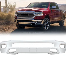 Front Bumper Cover Lower Face Bar Steel For 2019-2023 RAM 1500 Pickup Chrome