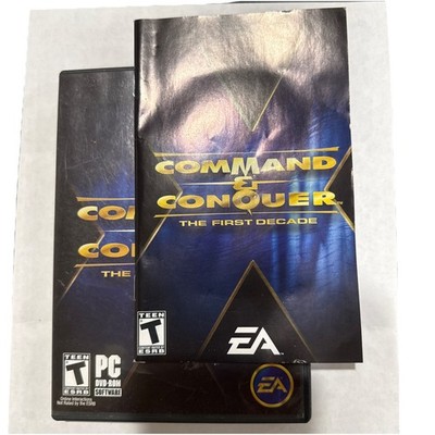 Command and Conquer The First Decade PC DVD-ROM w/ Bonus DVD & Manual