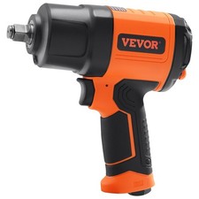 1400ft-lb 1/2in Air Impact Wrench with Integrated Lubrication Port