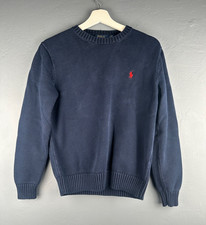 POLO Ralph Lauren Youth Sz Small Boys Navy Blue Knit Sweater