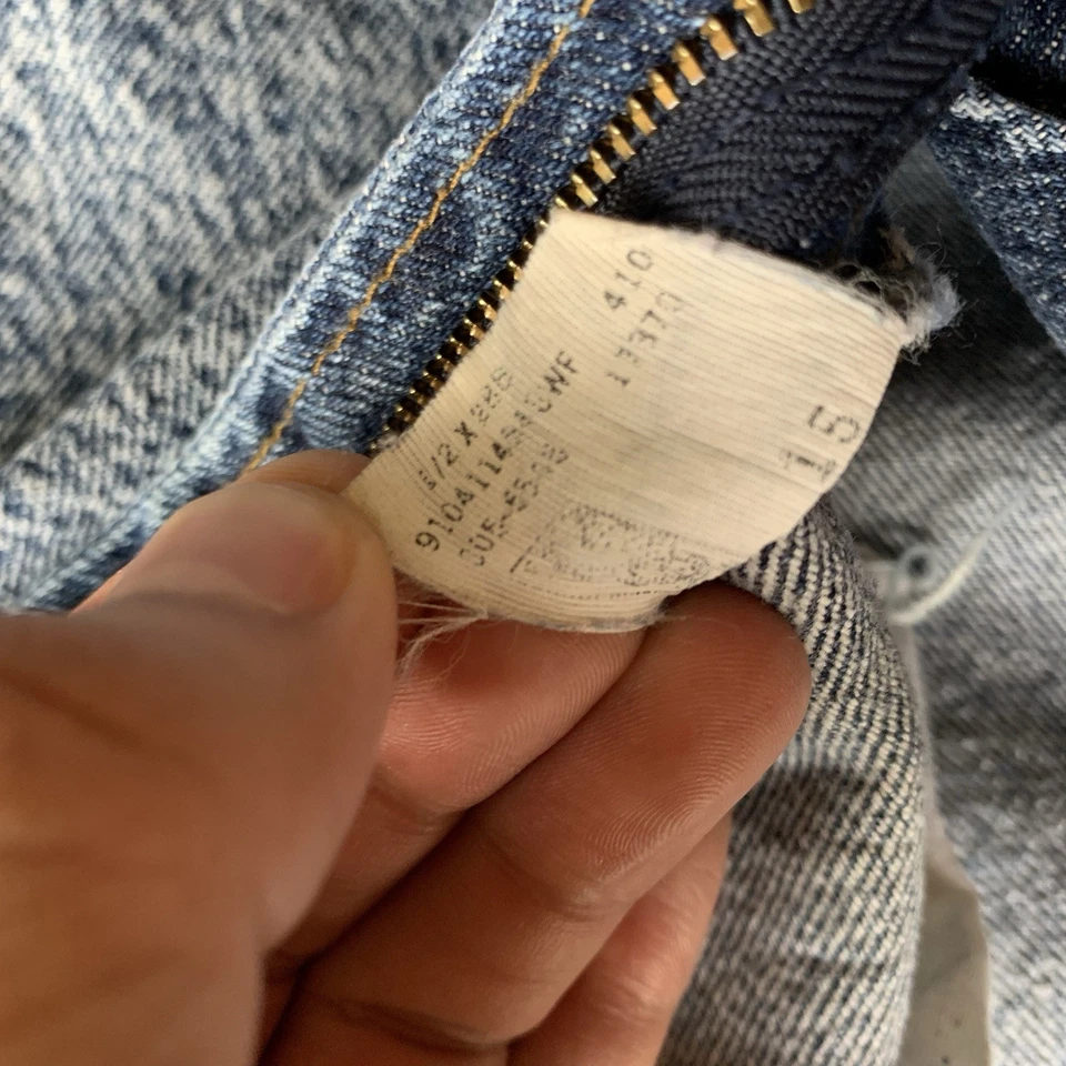 Pantalones de mezclilla para mujer Lee de colección años 80 90 cintura alta lavado ácido mamá cónicos EE. UU. 14P Foto 4 de 4