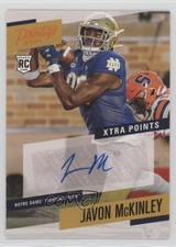 2021 Panini Chronicles Draft Picks Orange Javon McKinley #PS-JMK Auto 0xy0