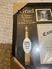 Diploma Holder Victory Frame with tassel,Photo Holder 2 Slots. Wall Hanger Fre