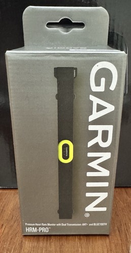 Garmin HRM Pro Heart Rate Strap Running Lightweight Comfort Performance NEW