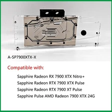 Granzon GPU Water Block For Sapphire Radeon RX 7900 XTX Nitro +