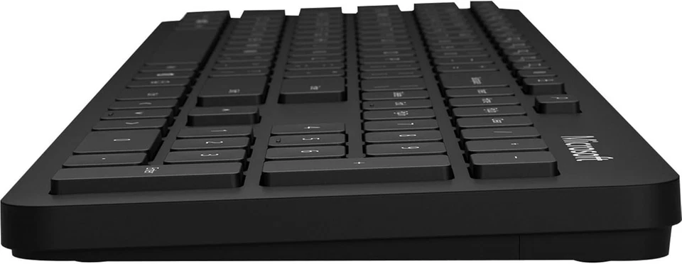 Microsoft Bluetooth-Tastatur, QSZ-00001, US Layout QWERTY Schwarz - Wireless - Bild 4 von 4