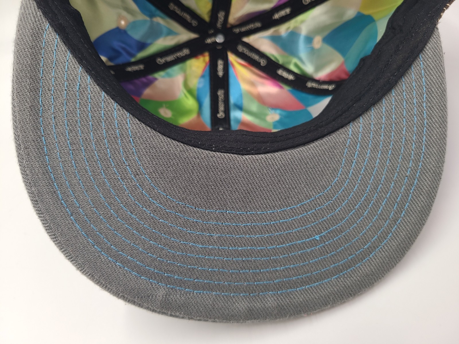 Grassroots California 420 Limited Edition Whoopzip Fitted 7 1/4 Hat Cap Brown