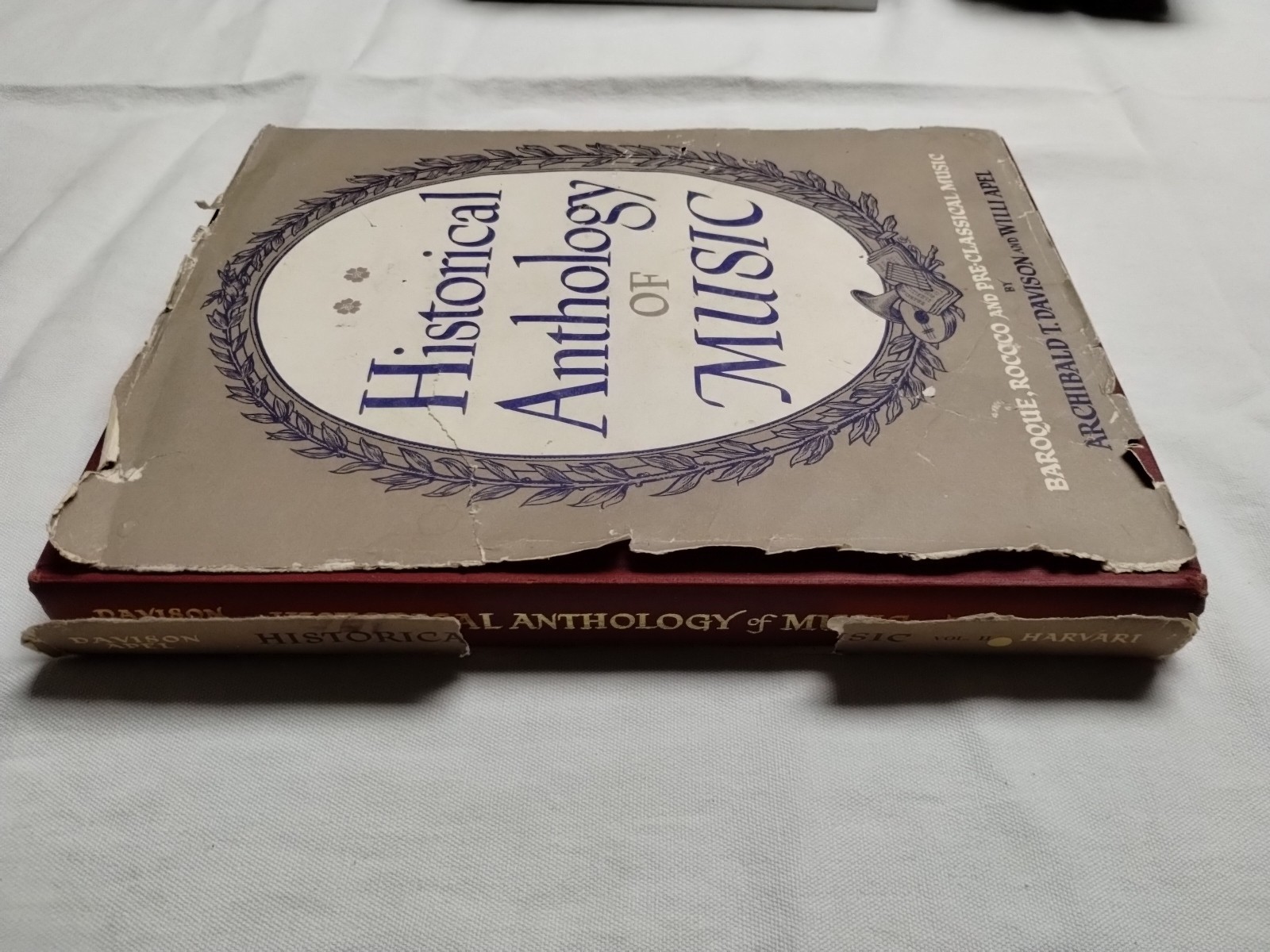 Historical Anthology of Music - Baroque, Rococo, and Pre-Classical Music by Apel