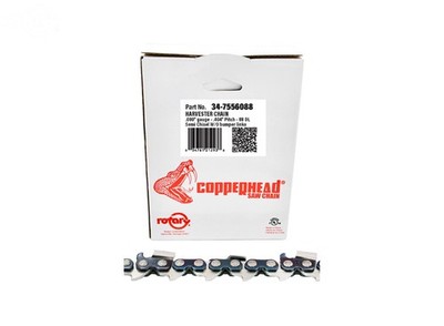 Rotary 7556088 18HX088E For Harvester Saw Chain Loop 88Dl .404''