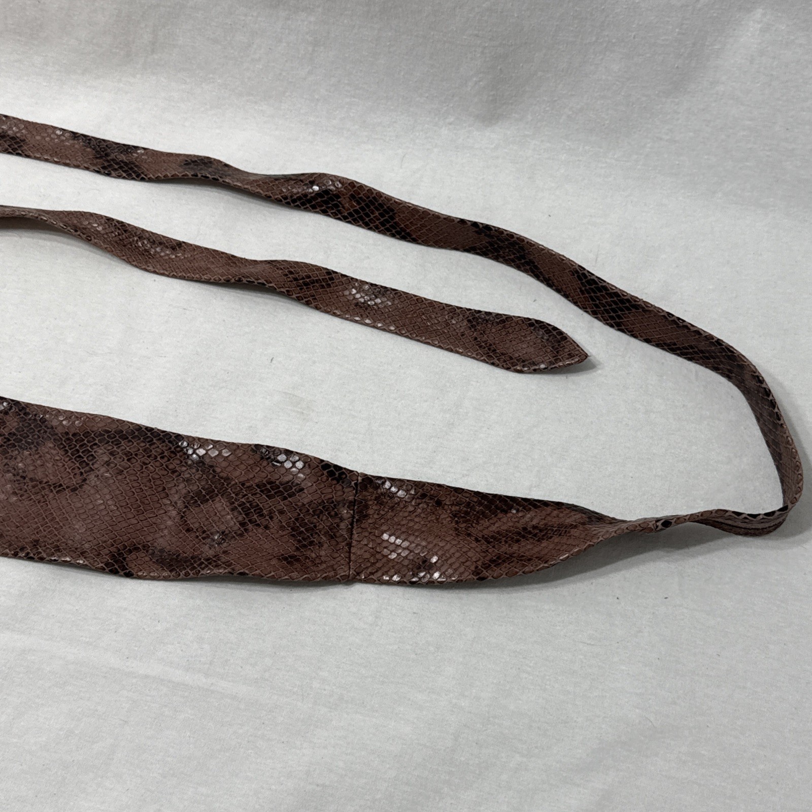 ADA Collection Python Patterned Genuine LEATHER W… - image 4