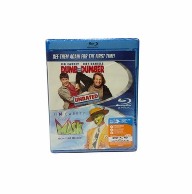 Dumb and Dumber / The Mask Blu Ray Disc 2 Pack 2012 Jim Carey Brand NEW Sealed