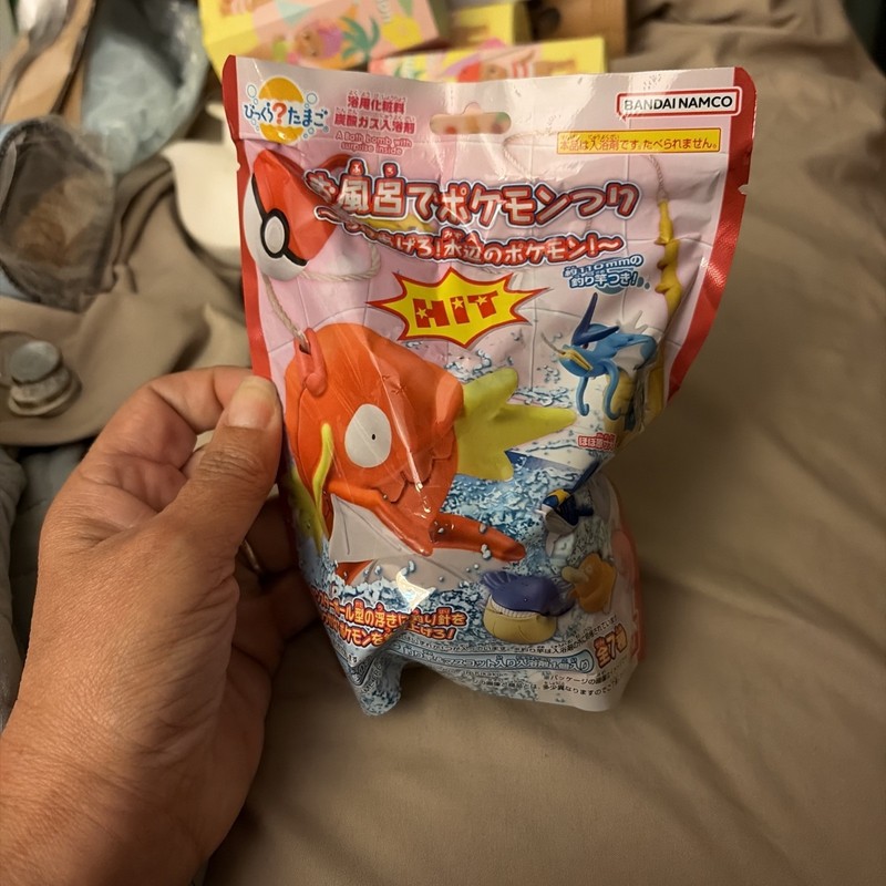 Pokemon Bath Bomb Fishing in the Bath Water-type Pokémon Blind Box
