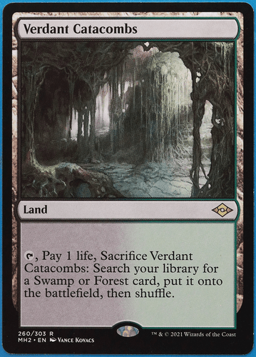 Verdant Catacombs Modern Horizons 2 NM Land rara carta MTG (ID# 504348) ABUGames