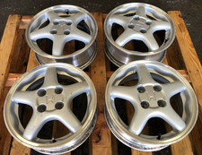 1993-1997 Honda Del Sol 14” 5 Star Alloy Wheels Rims OEM 4x100 Bolt Pattern