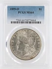 1899-O Morgan Dollar PCGS MS64 S$1 New Orleans Minted Silver Dollar No Reserve