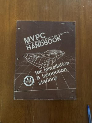 MVPC  Motor Vehicle Pollution Control Handbook, inspection methods
