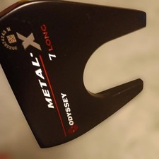Odyssey METAL-X 7 LONG Golf Putter Right-Handed Black  Silver