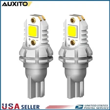AUXITO 2x 912 921 T15 W16W Reverse Backup LED Light Bulbs White Bright New D