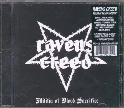 Ravens Creed Militia of Blood Sacrifice CD USA Iron Pig 2008 Death Metal - Bild 1 von 3