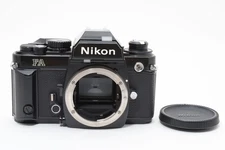 All Works!! [Almost MINT] Nikon FA Black 35mm SLR Film Camera Body From JAPAN