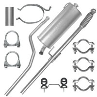 SchalldäMpferset Auspuffanlage Auspuff FüR Peugeot 206+ Plus 1.4 HDI SchräGheck