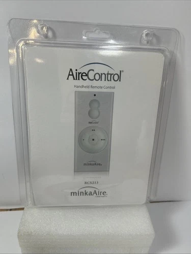MinkaAire RC213 White Hand Held 256 Bit Airecontrol Ceiling Fan Remote Only *B* - Picture 1 of 3