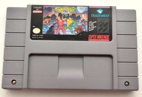 Battletoads & Double Dragon (Super Nintendo SNES, 1993) *Cart Only* Authentic