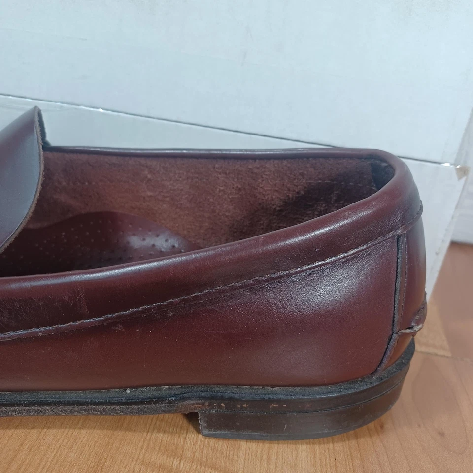 Vintage Dexter Shoes Mens 10 EEE Penny Loafers Moc Toe Made in USA 90s Comfort - Image 3 of 4