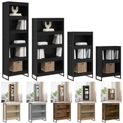 industrielle Bücherregal Standregal Bücherschrank Regal Büroregal Stahlbeinen