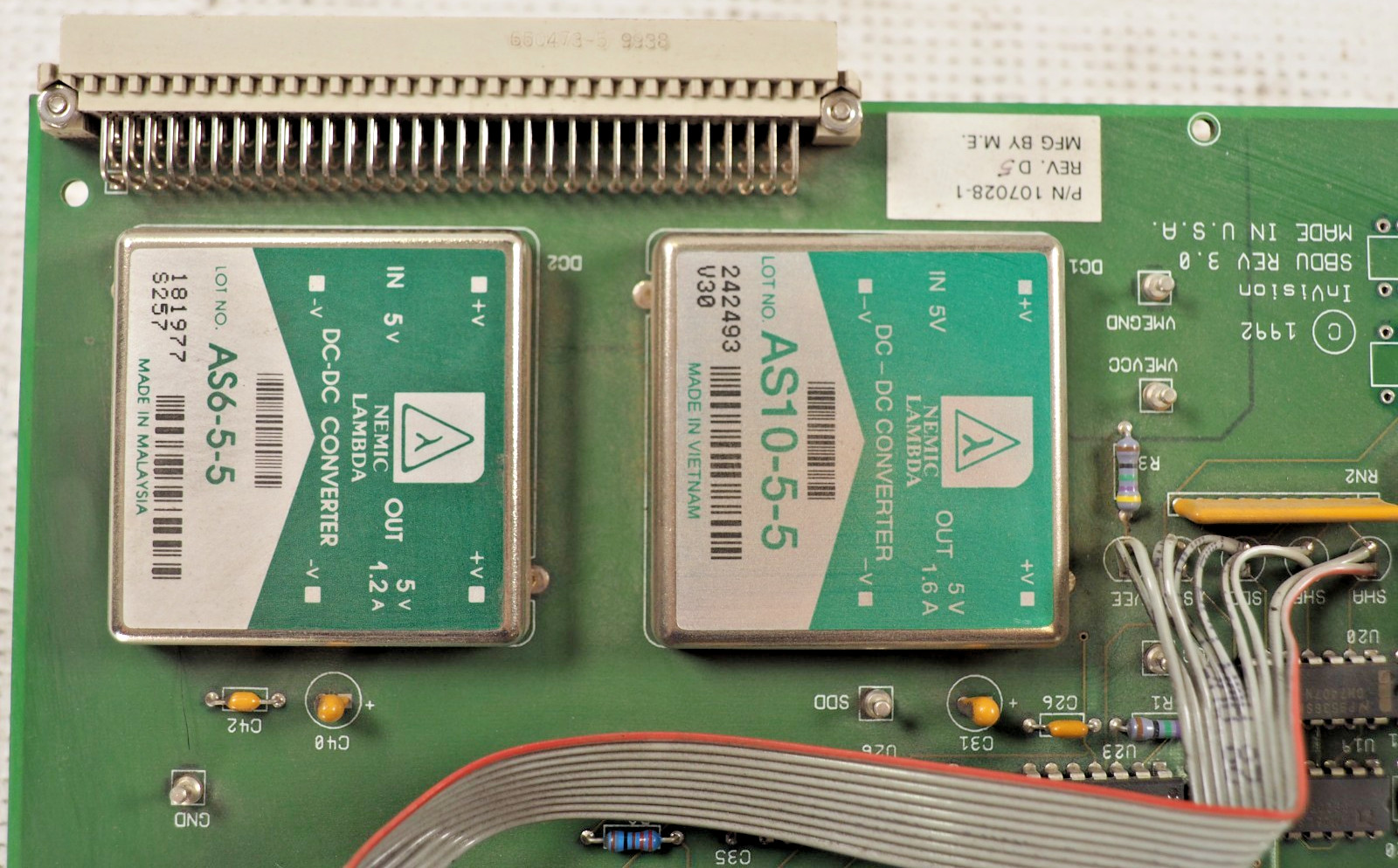 INVISION SBUS 107238-1 107028-1 w/VME-IVO-Altera 107510-1 Module