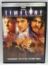 Timeline DVD Widescreen Paul Walker Gerard Butler Frances O’Connor 2003