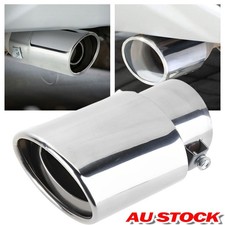 For Toyota RAV4 Car Rear Exhaust Pipe Tip Tail Muffler Stainless Steel Chrome