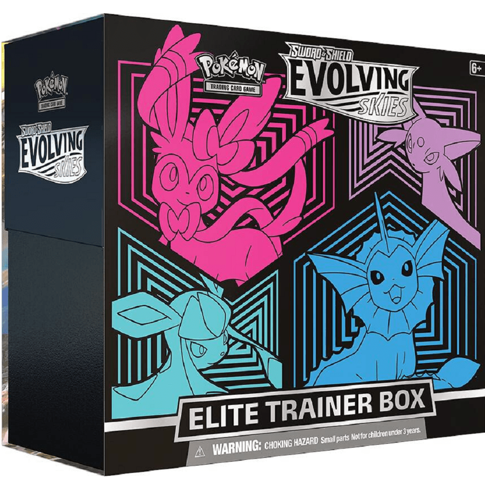 ワーウィック Evolving Skies エリートトレーナーボックス Pokemon SAS7 Evolving Skies Eliter Trainer Box - Blue